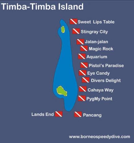 Tauchgebiet Timba-Timba