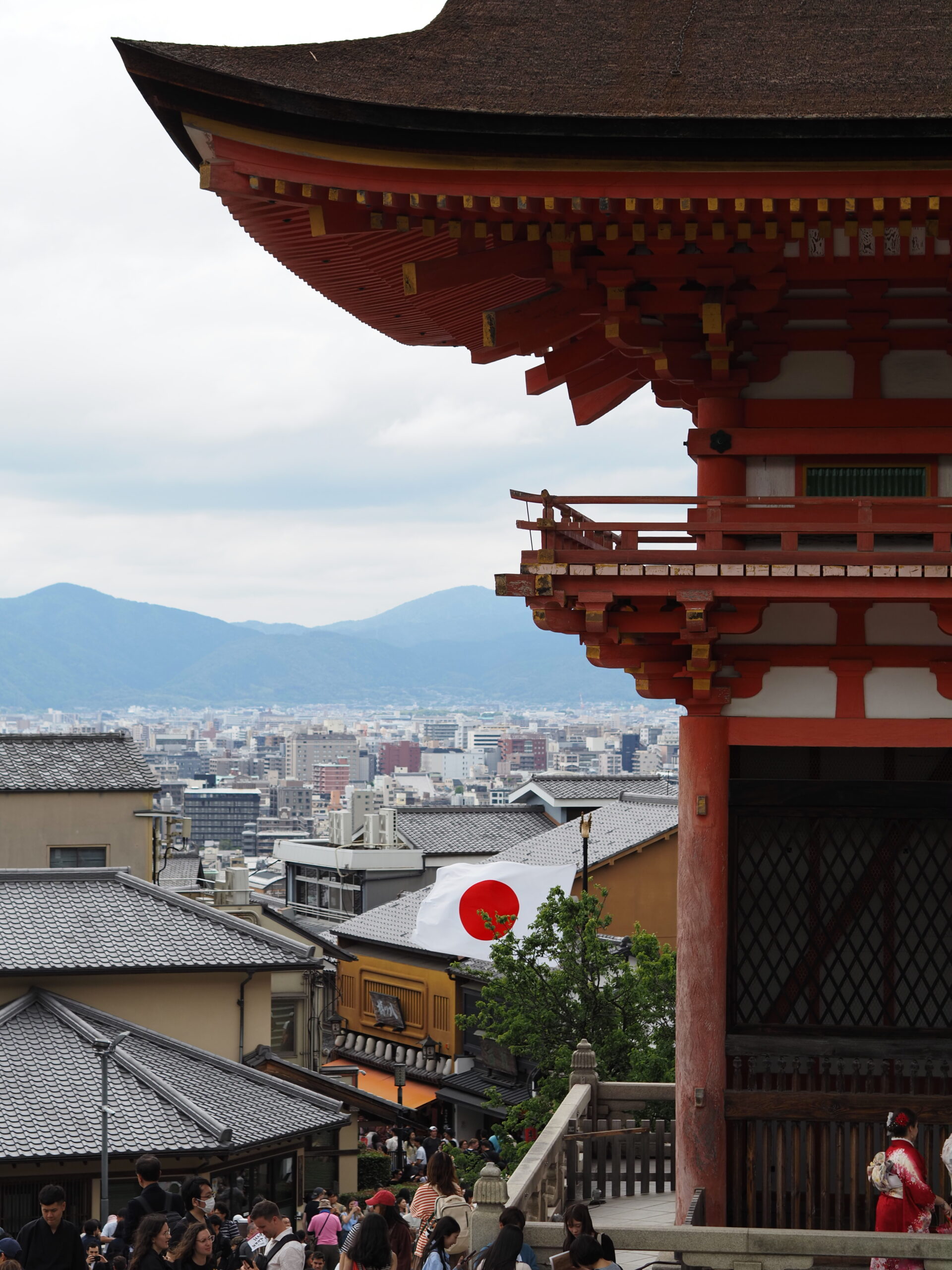 Japan-Tempel-aussicht